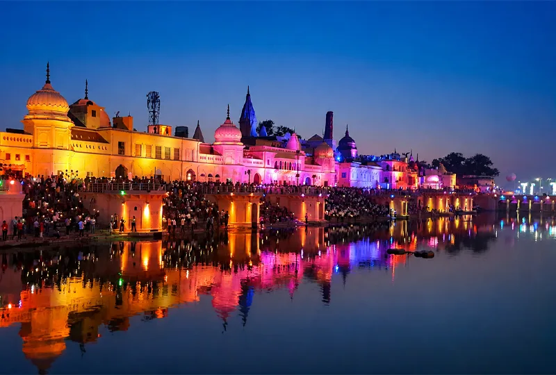 The Saryu River Ghats