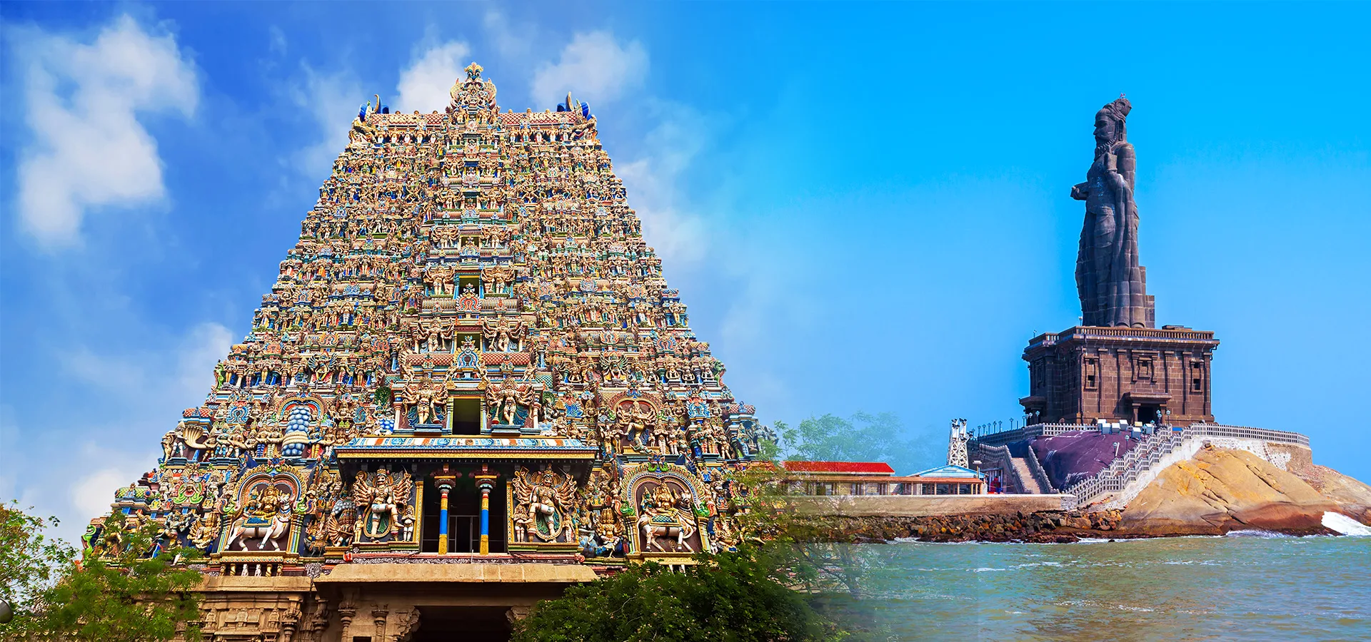 Madurai, Rameshwaram & Kanyakumari